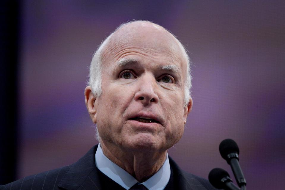 John McCain appears to criticise Donald Trump for 'draft dodging' Vietnam War service