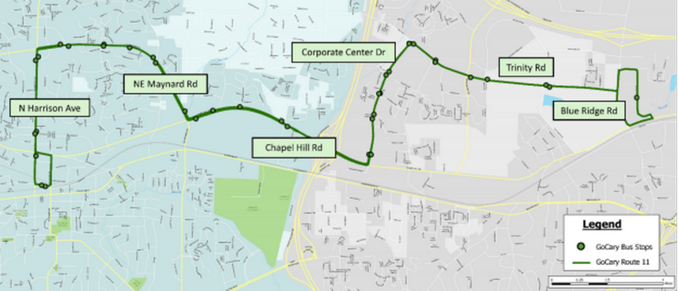 As more people ride GoCary buses, the demand for more stops and access increases. The town of Cary has added three new fixed stops, including Route 11, which will take riders from Cary to NC State University and the fairgrounds.