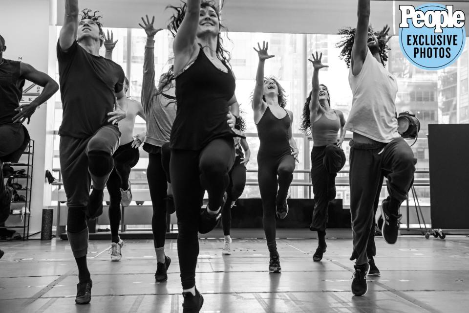 First Look at Rehearsals for Upcoming Broadway Revival of Bob Fosse's Dancin'. credited to Julieta Cervantes