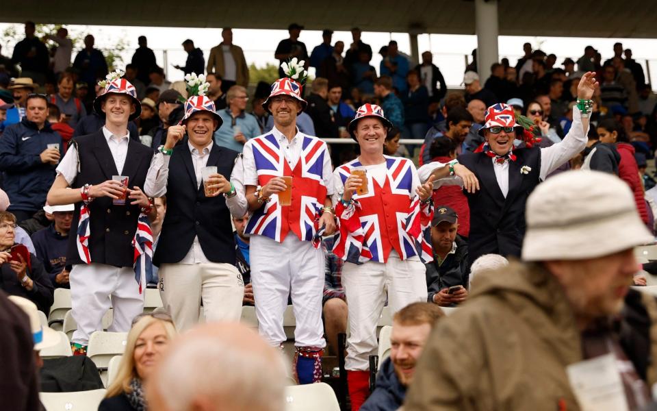 Fans in the stands at Edgbaston - Action Images via Reuters