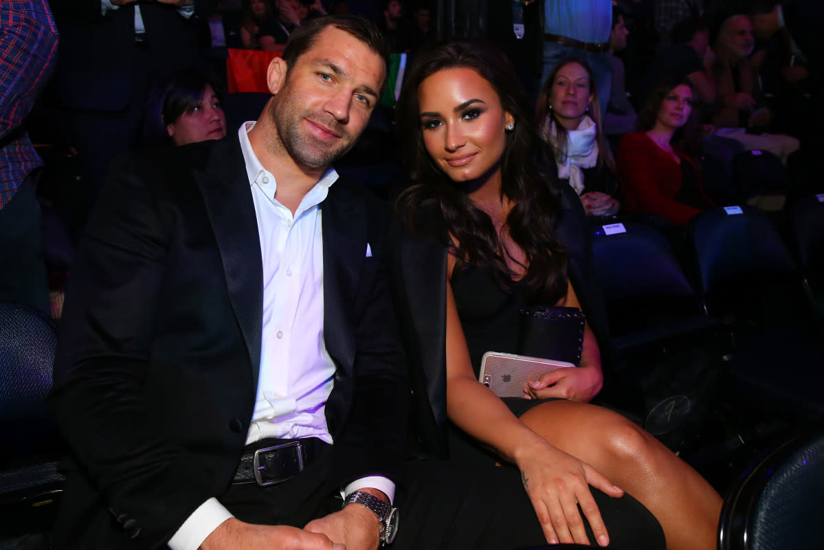 Luke Rockhold and Demi Lovato in November 2016<p>Mike Stobe/Zuffa LLC/Zuffa LLC via Getty Images</p>