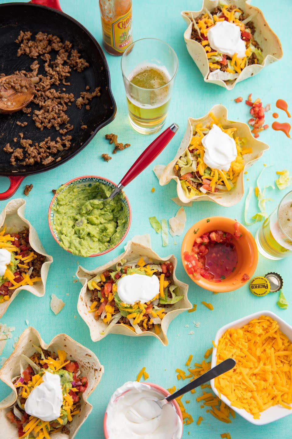 Beef Taco Boats