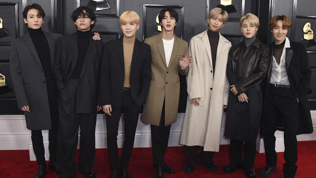 BTS at Grammy Awards: When BTS showed how to do menswear right on Grammys  red carpet, proving they are Main Event