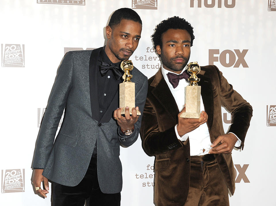 LaKeith Stanfield and Donald Glover