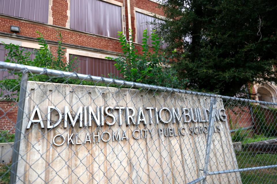 The former Roosevelt Jr. High, last used as the Oklahoma City Public Schools headquarters, is being eyed for an $87 million redevelopment into housing.