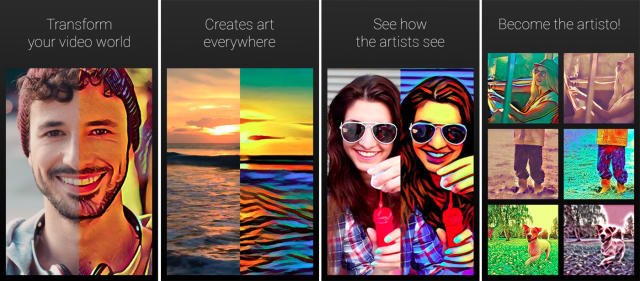 Artisto transforms your videos into moving paintings