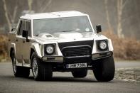 <p>On many levels the LM002 is a failure: Lamborghini developed it as a military vehicle in order to win a lucrative contract with the US Army. It lost out to the Humvee but carried on development, swapping its Chrysler V8 with a rather more fruity 5.2-litre V12 borrowed from the Countach.</p><p>It weighed just under three tons but despite that could hit 62mph in 8 seconds, and was in many ways the forerunner of the super-fast SUVs that are quite common today, including Lambo’s very own Urus. And say it quietly, but we quite like how the LM002 looks – shh…</p>