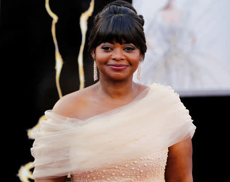 FILE PHOTO: Presenter Octavia Spencer while arriving at the 85th Academy Awards in Hollywood, California February 24, 2013. REUTERS/Lucas Jackson/File Photo