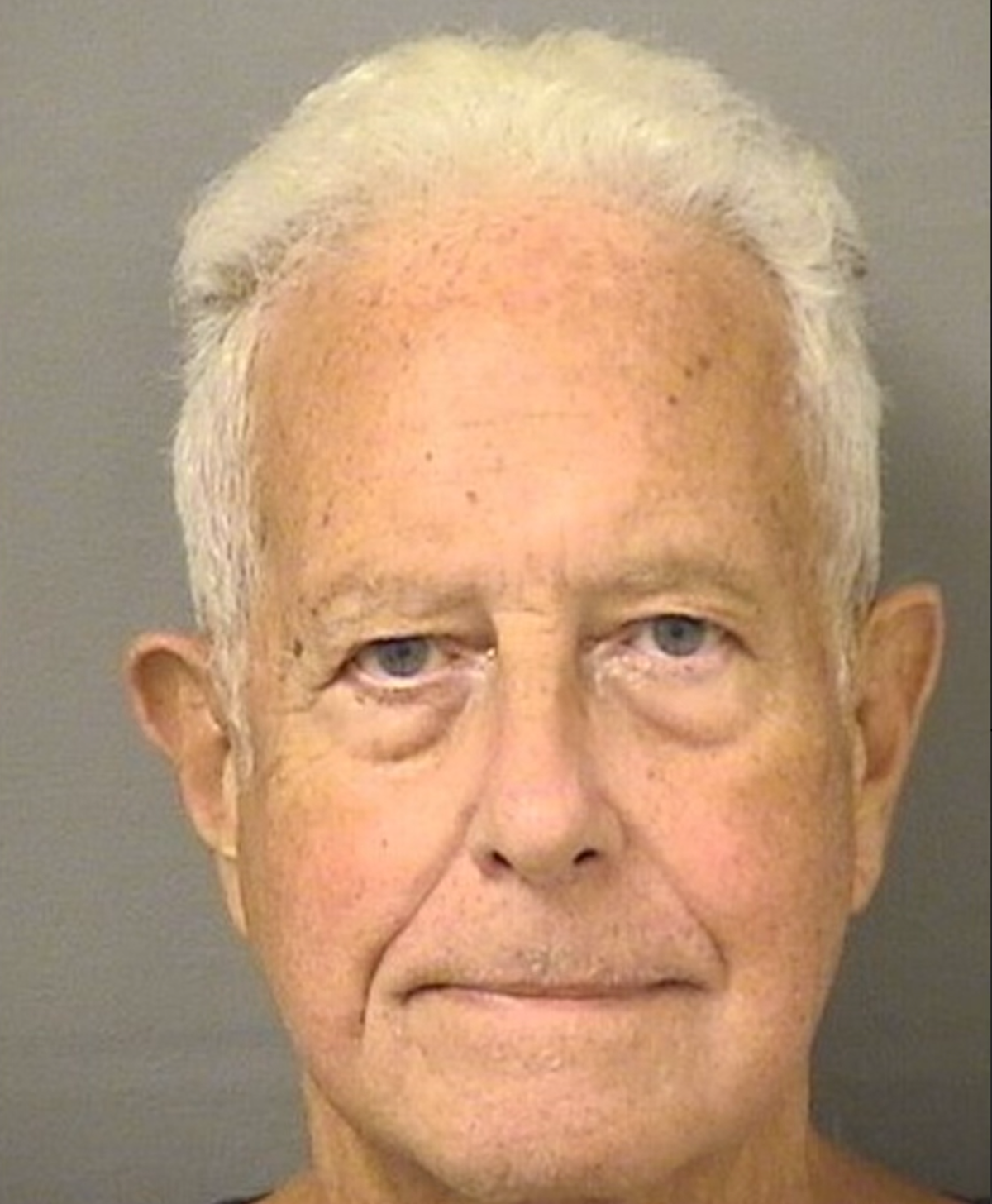 William Lowe, 78, was arrested Wednesday on charges of first-degree murder and abusing a dead body in the killing of his 80-year-old wife, Aydil Barbosa Fontes (Delray Beach Police Department)