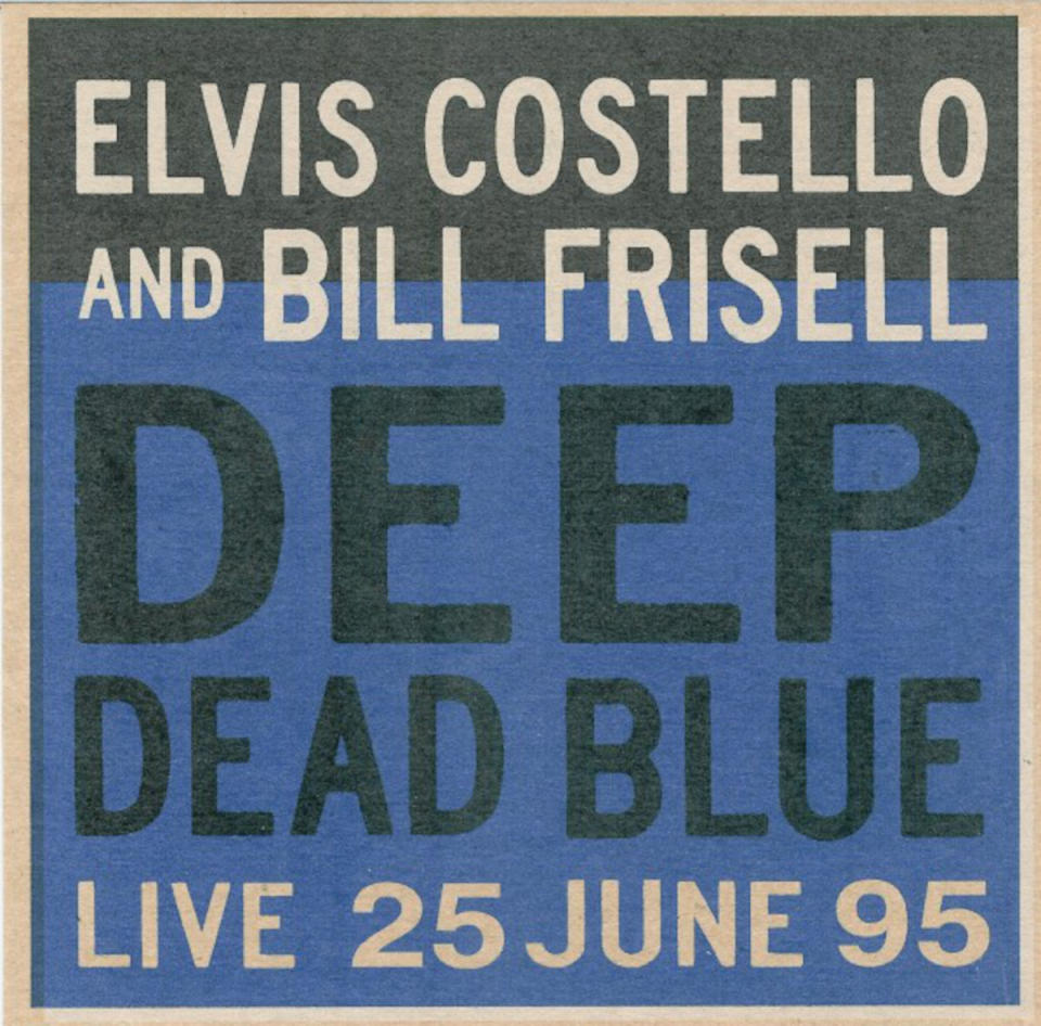 Elvis Costello and Bill Frisll 'Deep Dead Blue' album artwork