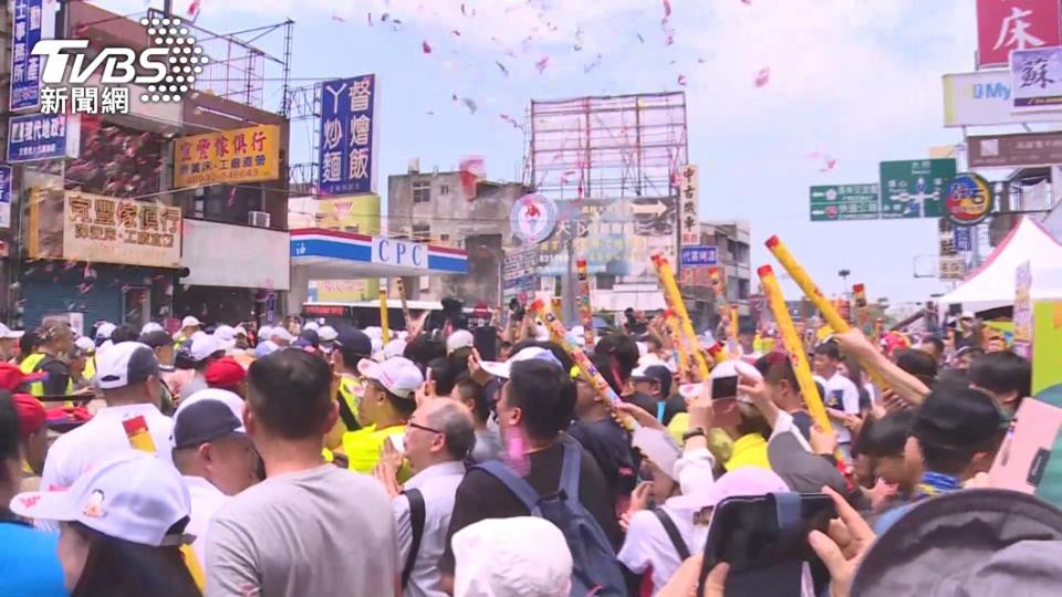 大甲媽祖遶境堪稱全台最大盛事。（圖／TVBS資料畫面）