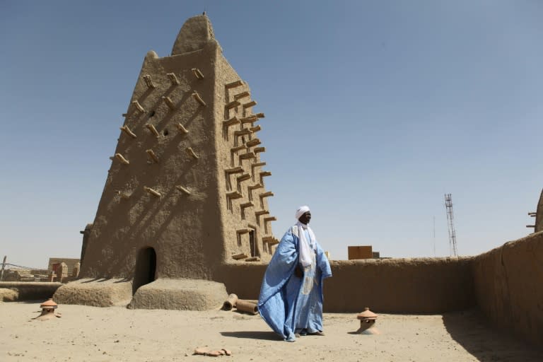 Tombs in Timbuktu's ancient Djingareyber mosque were targeted in the 2012 rampage. The city's fabled mausoleums have now been fully restored using traditional methods