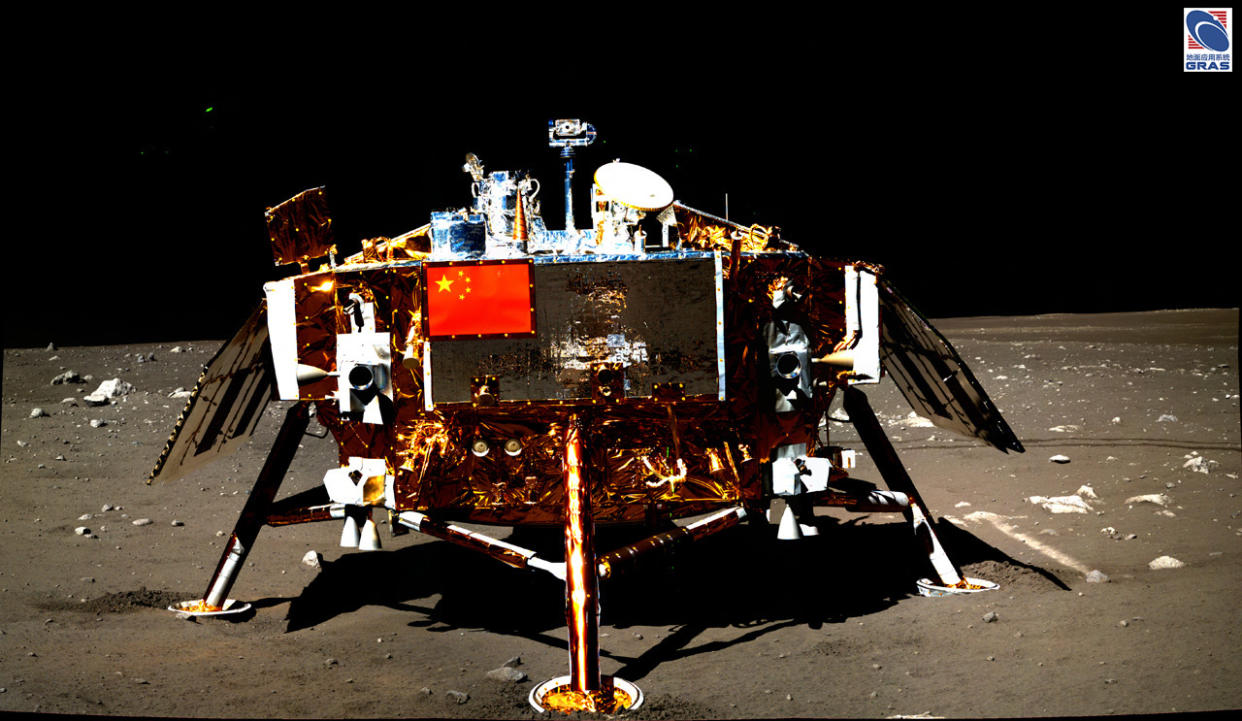  Chang'e 3 lunar lander. 