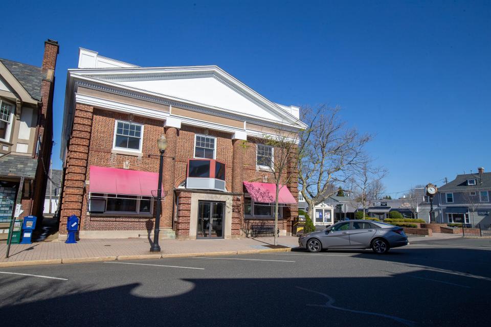 As banks consolidate and close downtown branches, towns are trying to decide what to do with the prominent, but empty, buildings. Spring Lake agreed to buy this Wells Fargo building on Third Avenue to convert into a restaurant and affordable housing in Spring Lake, NJ Monday, April 10, 2023