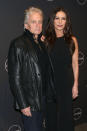 Michael Douglas and Catherine Zeta Jones attend a screening of "Cocaine Godmother" at Neuehouse in New York. 