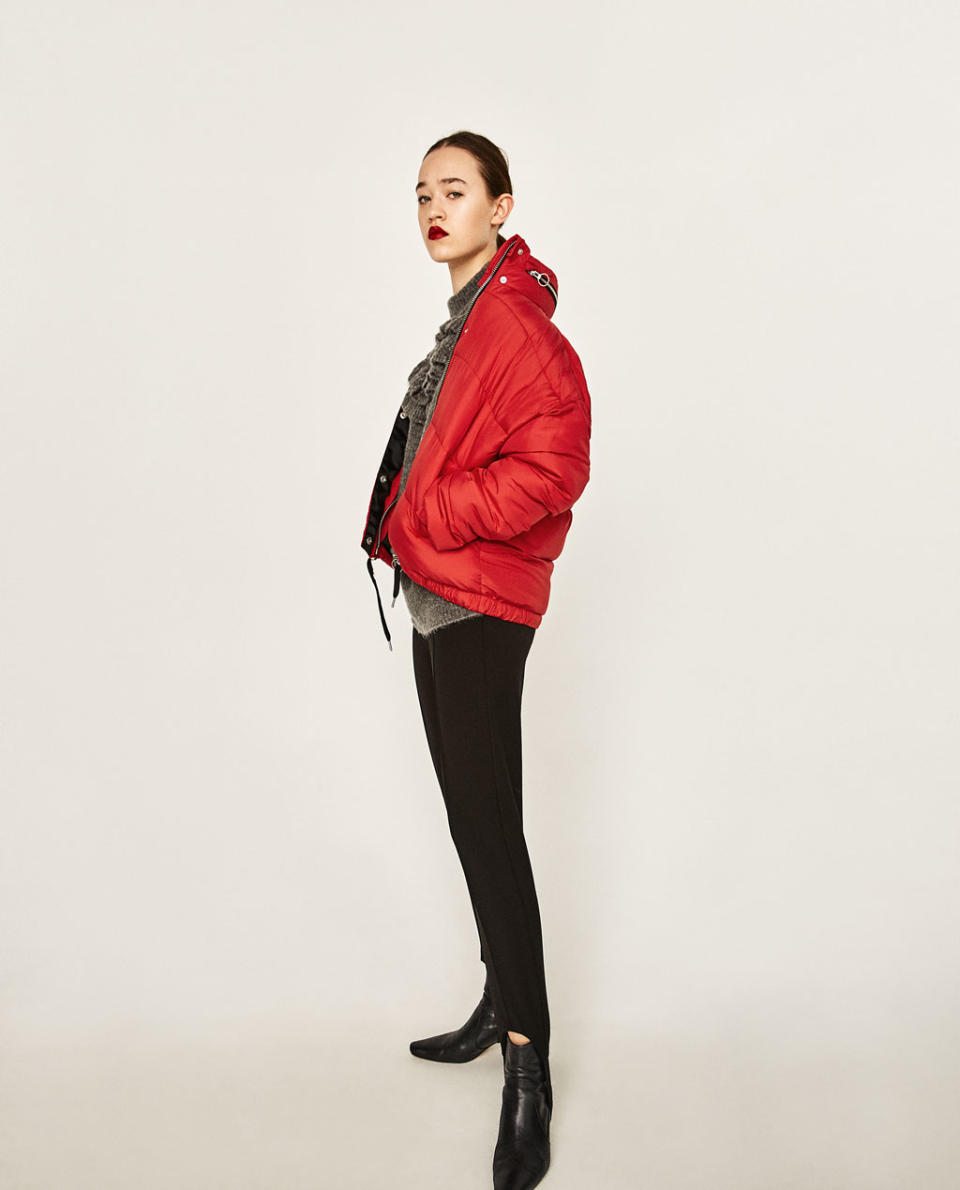 <p><a rel="nofollow noopener" href="http://www.zara.com/us/en/woman/outerwear/view-all/puffer-jacket-c733882p4327006.html" target="_blank" data-ylk="slk:Puffer Jacket, $100;elm:context_link;itc:0;sec:content-canvas" class="link ">Puffer Jacket, $100</a></p>