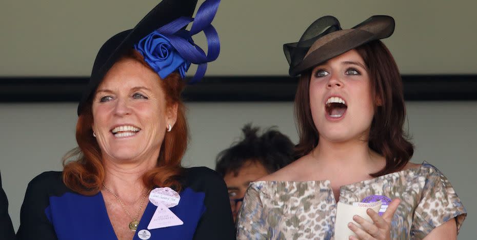 sarah ferguson accidentally reveals princess eugenie's due date