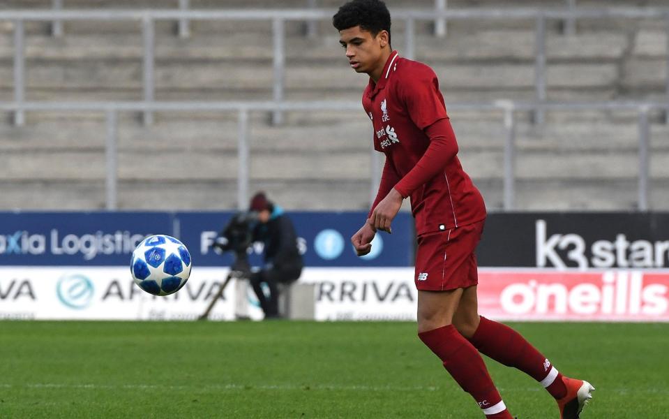 Liverpool have pressed a No 51 shirt for Ki-Jana Hoever ahead on Monday's Cup tie - Liverpool FC