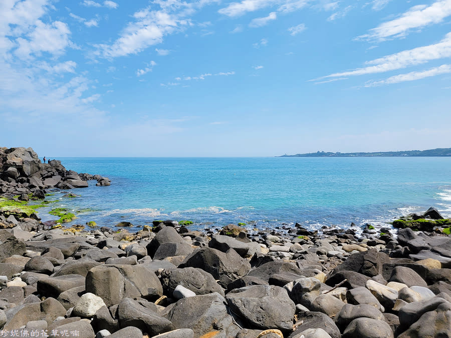 新北石門｜北海岸踏浪玩沙