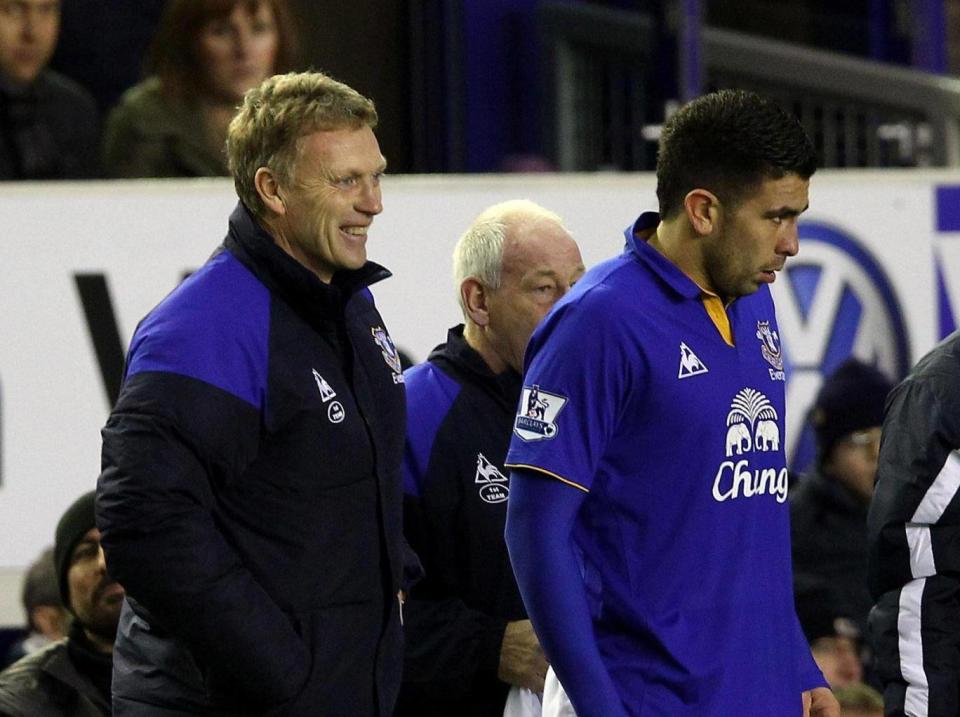 Stracqualursi arrived at Everton in 2011 from Tigre (Getty)