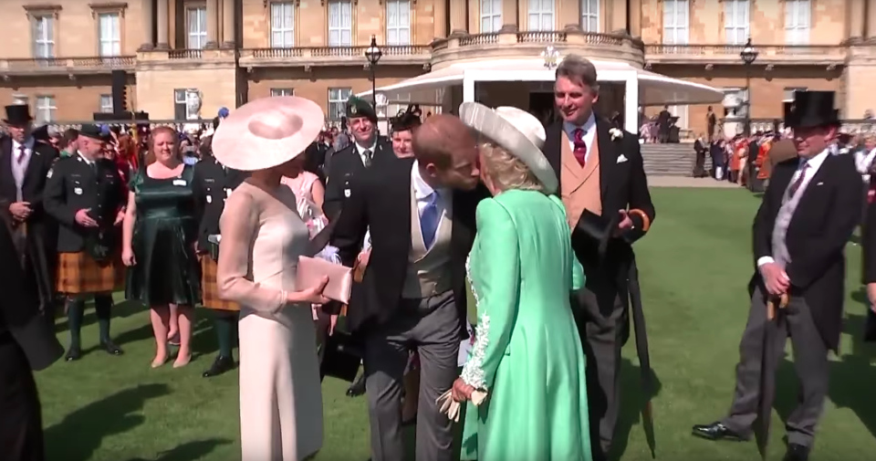 Harry patted his step-mother tenderly on the arm, almost as a thank you.