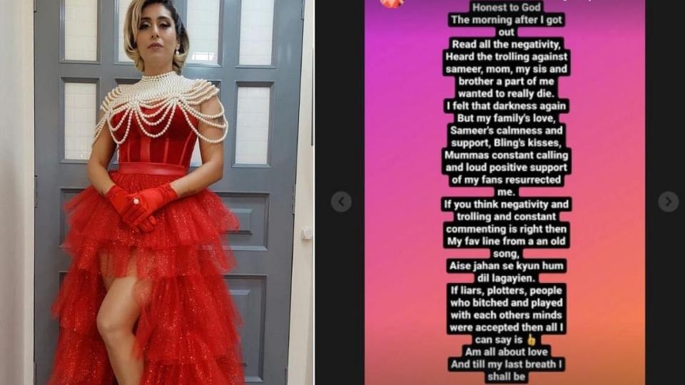 <div class="paragraphs"><p>Neha Bhasin shared a note on her Instagram handle.</p></div>