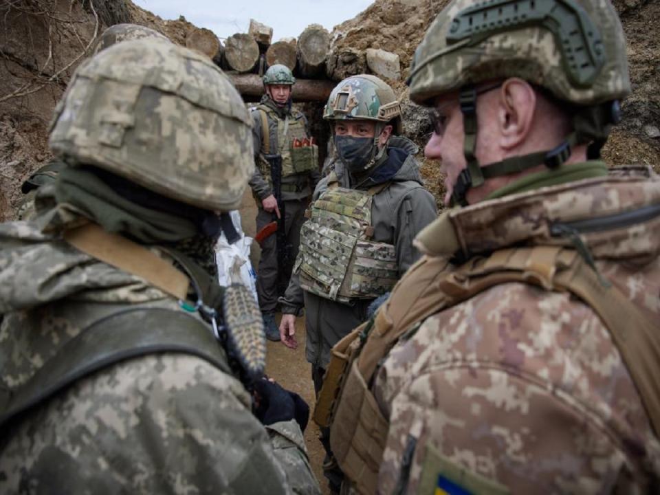 俄烏戰爭將滿一周年，烏克蘭部分地區的安保升級。