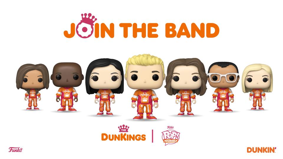 From now through March 1, 2024, you can get a limited-edition Pop! Yourself figure with the Dunkin’ DunKings’ tracksuits and coffee accessories. Priced at $30, each Pop! will come in a special Dunkin’ branded box.