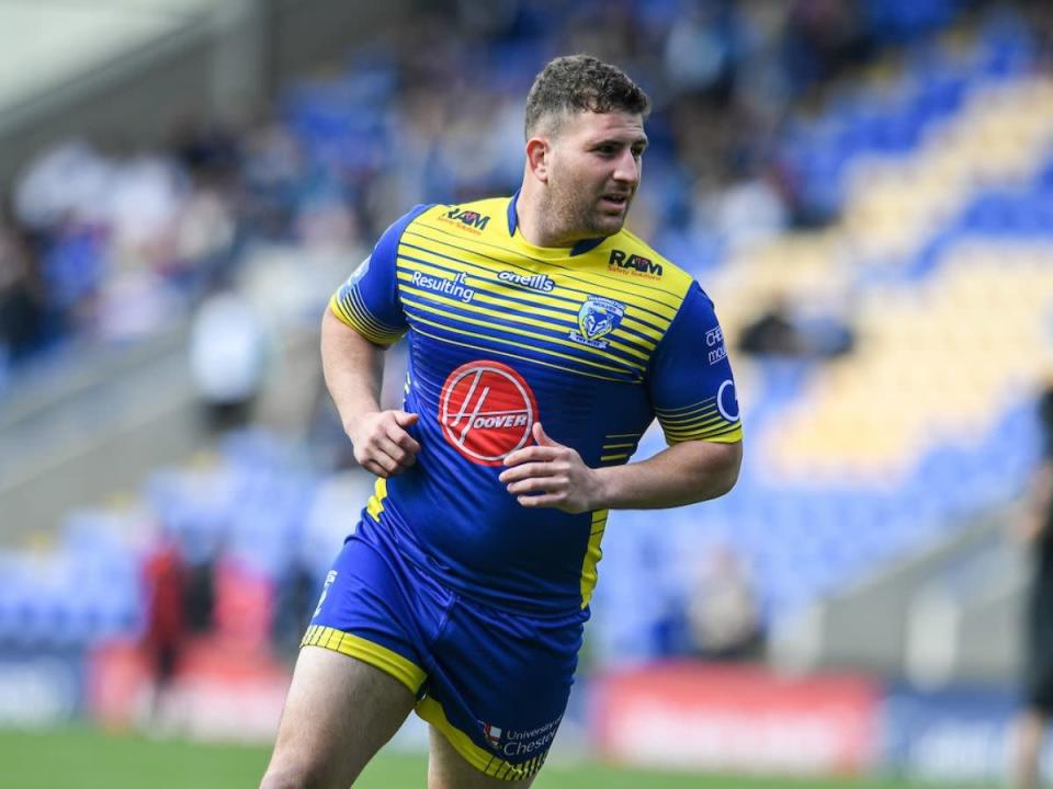 Billy Magoulias Warrington Wolves Credit: PA Images