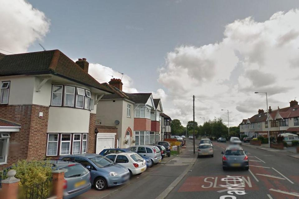 'Terrifying ordeal': A couple woke to find two masked men in their bedroom in South Park Drive, Ilford: Google Maps