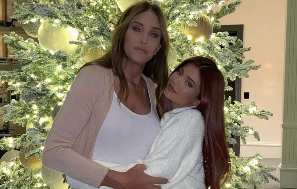 Caitlyn Jenner and Kylie over the holidays. (Instagram: Caitlyn Jenner)