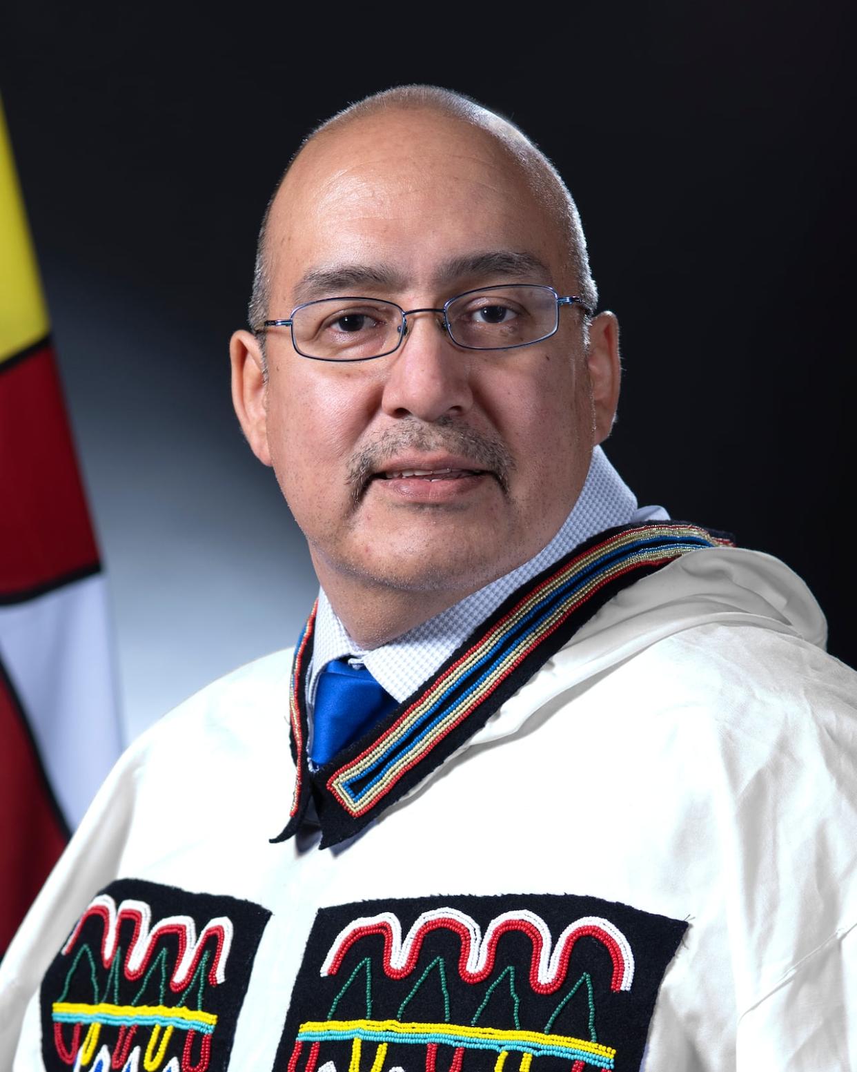 Baker Lake MLA Craig Simailak says that renovations done on the special needs washroom at the community's high school weren't enough.  (Michel Albert/Government of Nunavut - image credit)