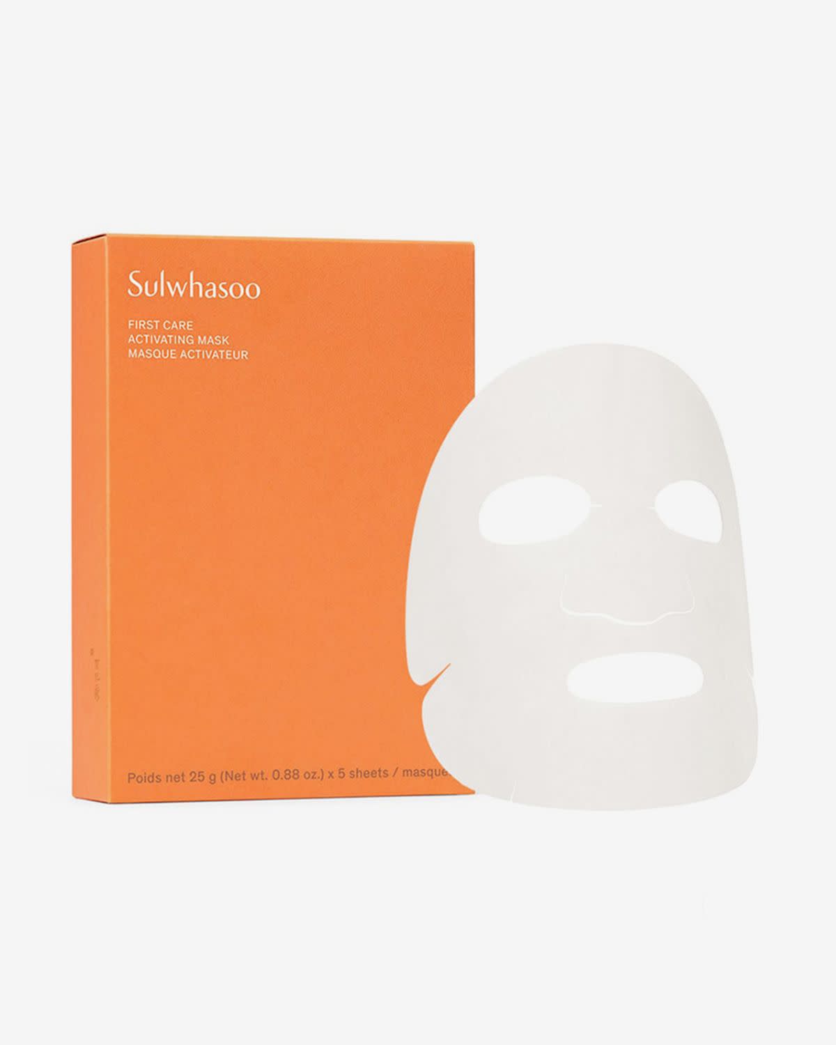 <p><a href="https://go.redirectingat.com?id=74968X1596630&url=https%3A%2F%2Fus.sulwhasoo.com%2Fproducts%2Ffirst-care-activating-serum-vi-mask&sref=https%3A%2F%2Fwww.elle.com%2Fbeauty%2Fmakeup-skin-care%2Fg60607787%2Fbest-korean-face-mask%2F" rel="nofollow noopener" target="_blank" data-ylk="slk:Shop Now;elm:context_link;itc:0;sec:content-canvas" class="link rapid-noclick-resp">Shop Now</a></p><p>First Care Activating Mask</p><p>sulwhasoo.com</p><p>$60.00</p>