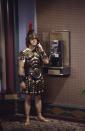 <p>Yes, this is the episode where Rachel and Ross get drunk and married in Vegas, but more importantly, it's the episode where Joey wanders around dressed like a gladiator.</p>