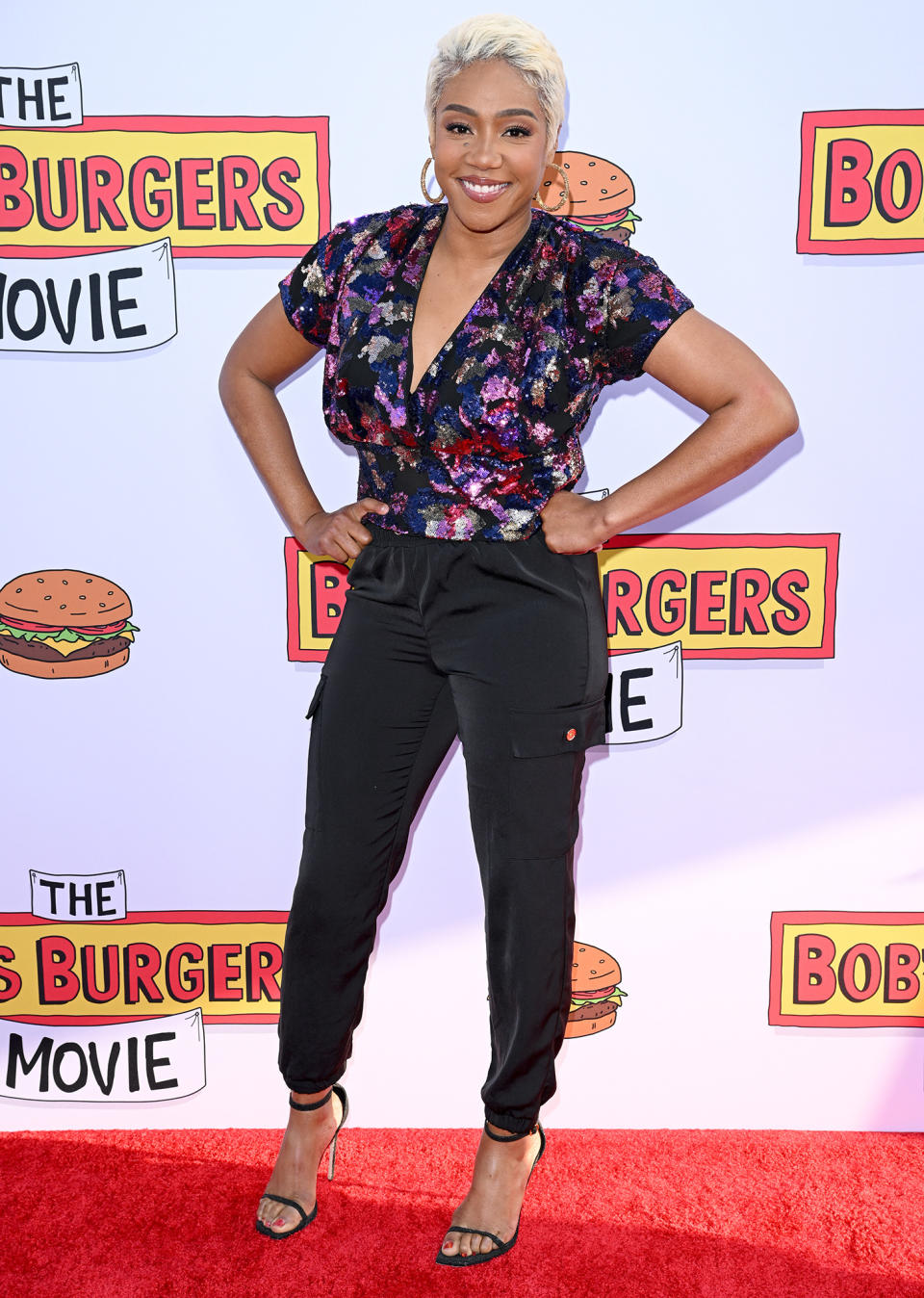 <p>Also at the <em>Bob's Burgers </em>premiere on May 17: a blonde Tiffany Haddish.</p>