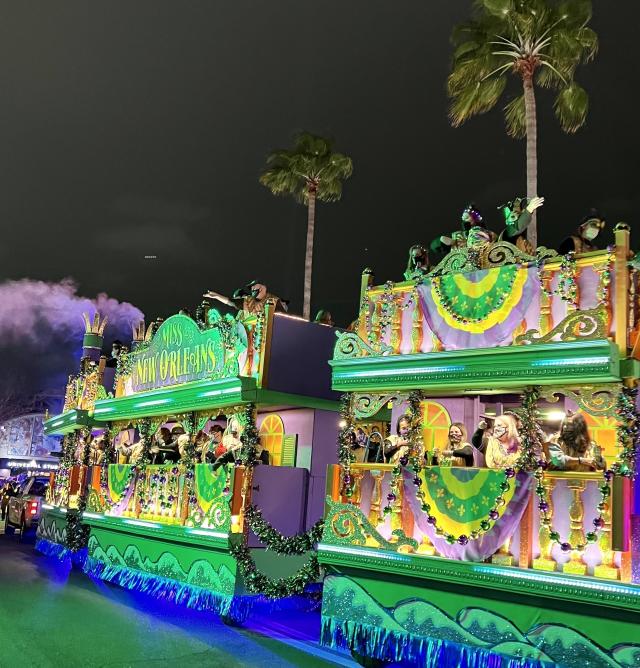 Universal Orlando Resort on X: UO Bead Tree: Whew. Soon I won't have  these beads weighing me down. Us: Mardi Gras has been extended to April  11! Bead Tree: 😑 IG 📷