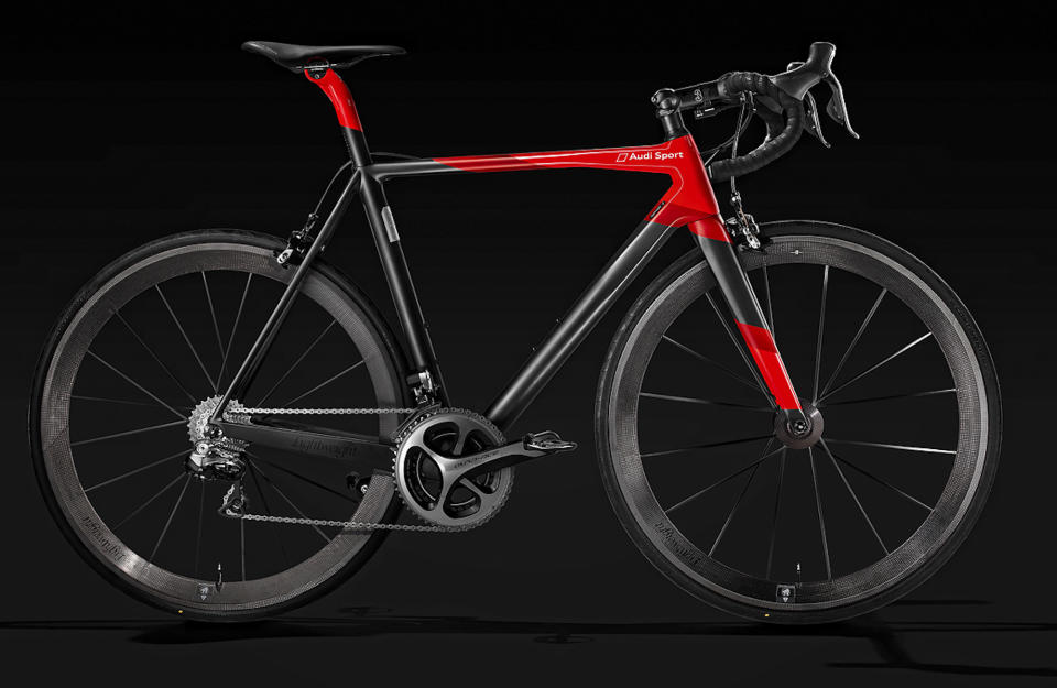 Picture shows the Audi Sports Racing Bicycle