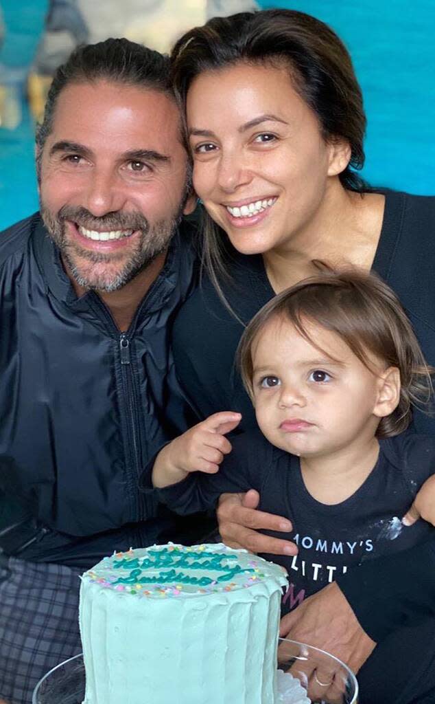 Eva Longoria, José Bastón, Santiago Bastón, Instagram