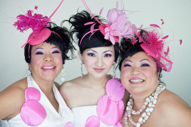 This year's ambassadors for the Pink Dot movement -- the Dim Sum Dollies. (Photo: Pink Dot)