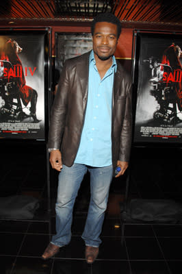 Lyriq Bent at the Los Angeles premiere of Lionsgate Films' Saw IV