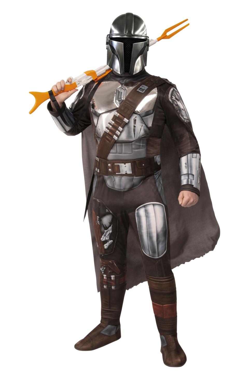 Mandalorian Beskar Armor Men's Costume. Photo via halloweencostumes.com