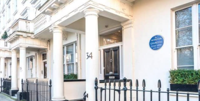 Winston Churchill's former London flat available to rent