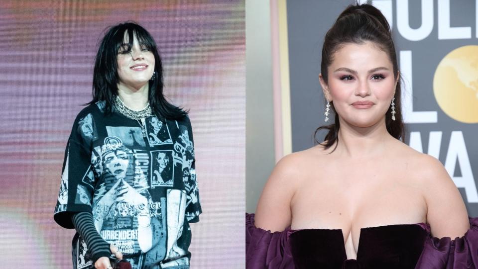 Billie Eilish and Selena Gomez