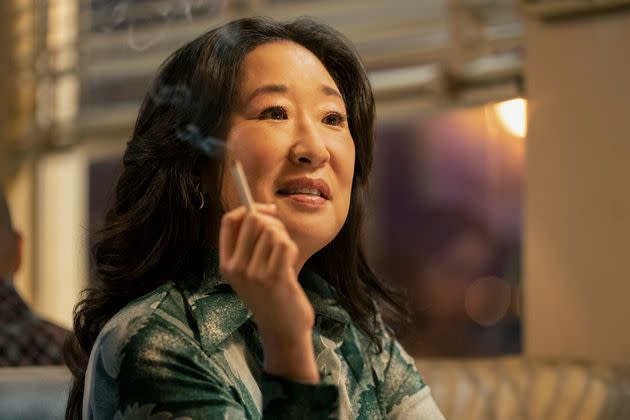 Sandra Oh plays Ms. Mori in HBO's adaptation of 