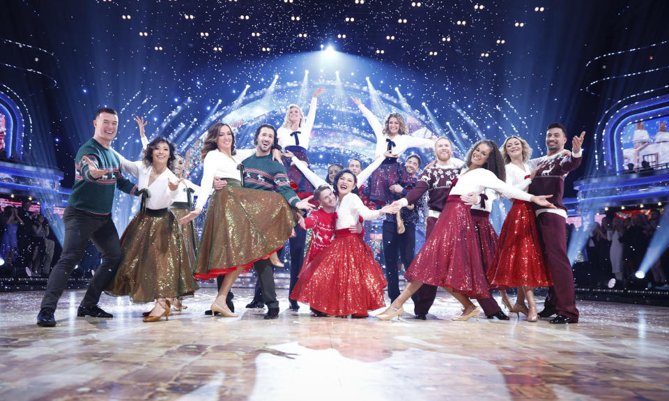 The Strictly Come Dancing Christmas Special contestants include BBC Breakfast's Sally Nugent, EastEnders star Jamie Borthwick and Waterloo Road star Tillie Amartey. (BBC)