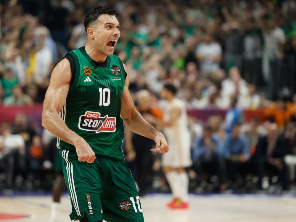 Triumph für Panathinaikos und Kostas Sloukas (ODD ANDERSEN)