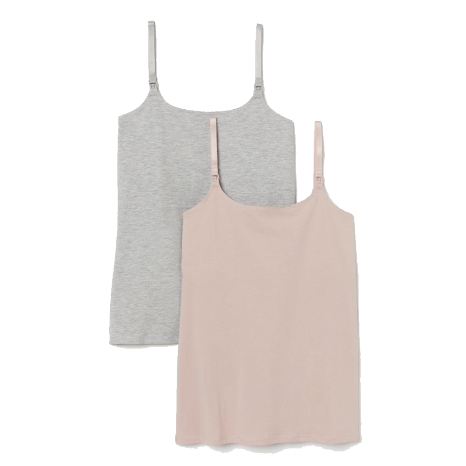 10) H&M MAMA 2-pack nursing tops