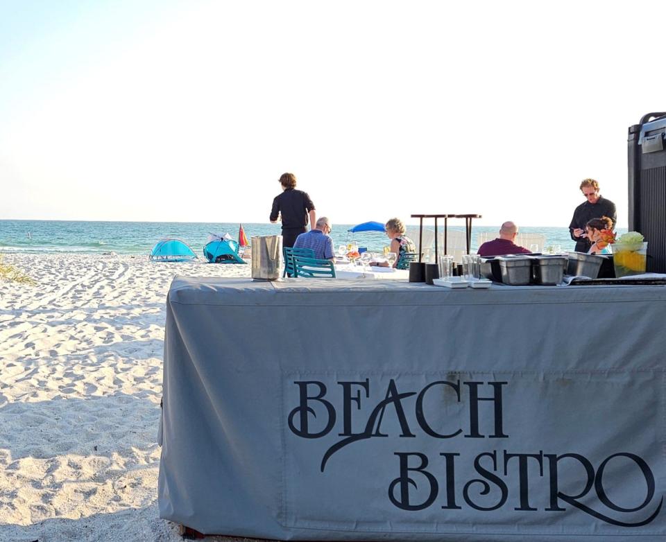 Beach Bistro, on Holmes Beach in Anna Maria Island overlooking the Gulf of Mexico, photographed June 29, 2023.