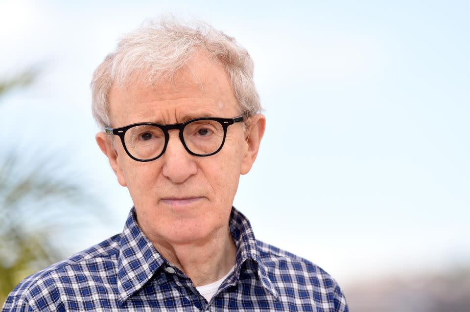 Woody Allen, here in 2015, was accused by his daughter Dylan Farrow of sexual abuse. It was investigated at the time, but no charges were laid. Source: Getty