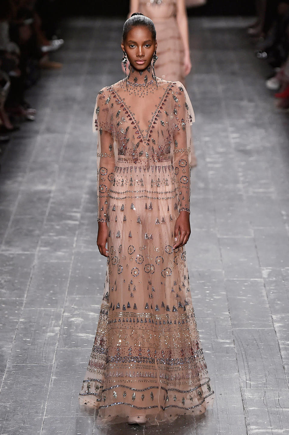 A tulle dream from Valentino. (Photo by Catwalking/Getty Images)